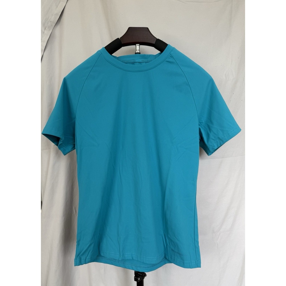 SEASON 10 Activewear Women's M Teal Athletic Performance Top Short Sleeve Tee
